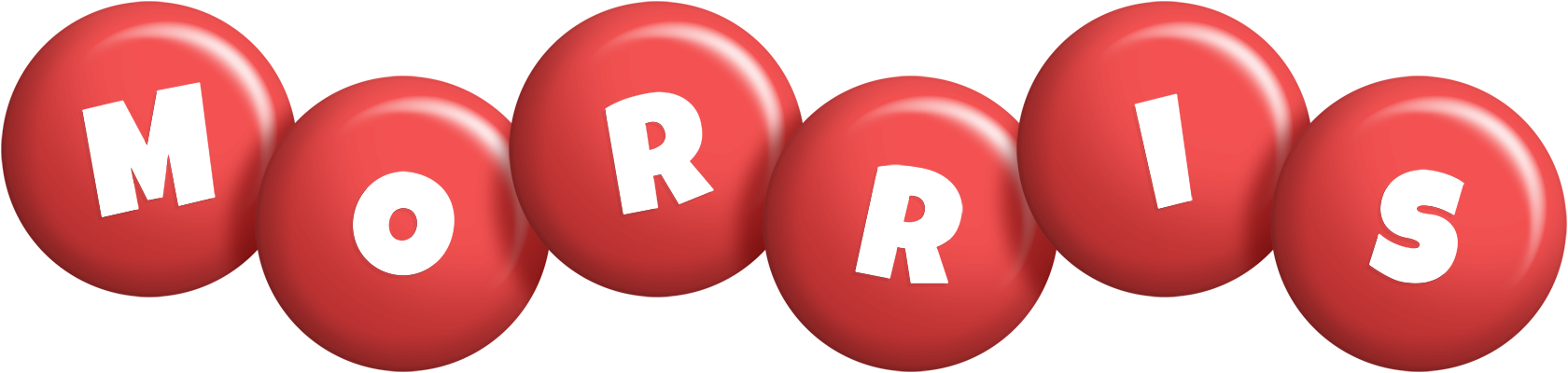 Morris candy-red logo