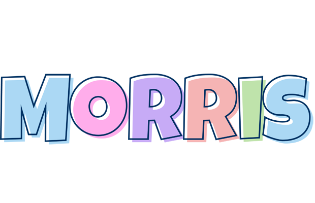 Morris pastel logo