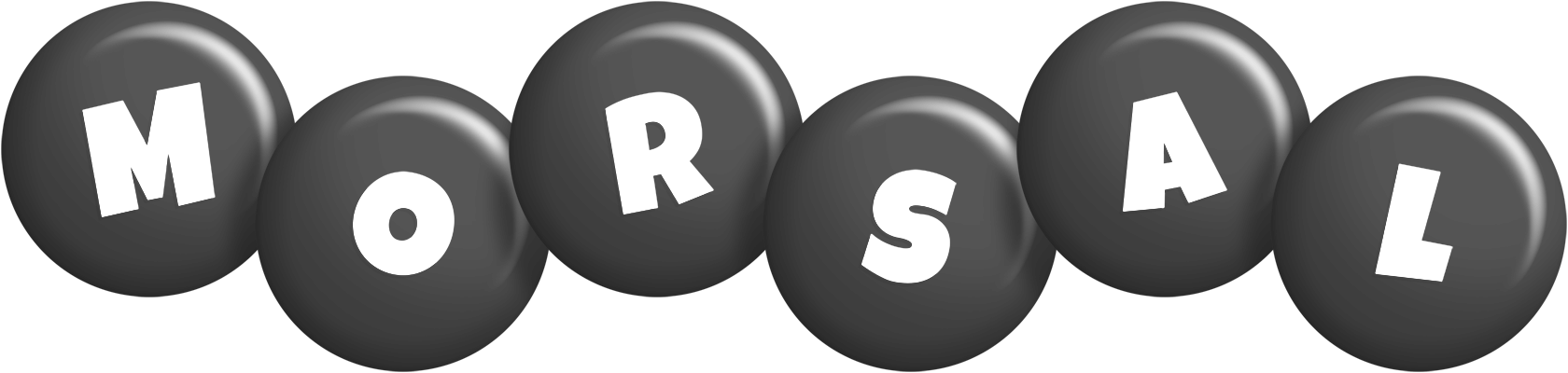Morsal candy-black logo