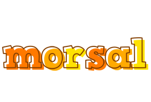 Morsal desert logo