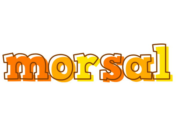 Morsal desert logo