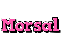 Morsal girlish logo