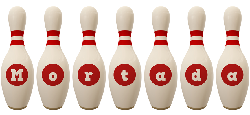 Mortada bowling-pin logo