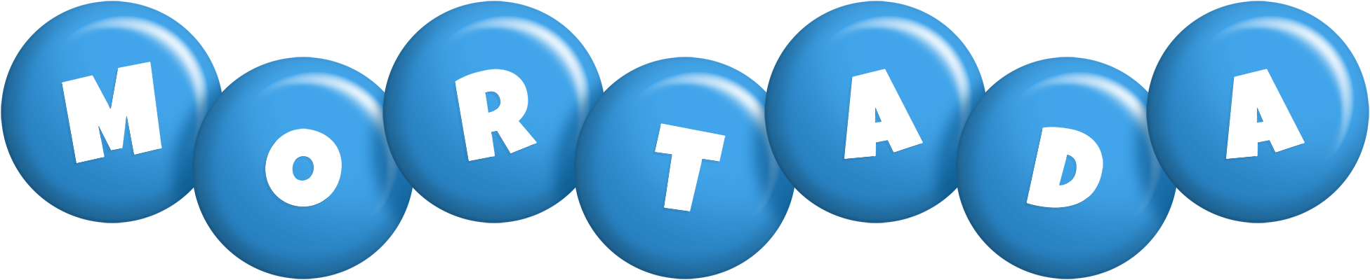Mortada candy-blue logo