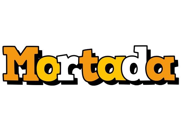 Mortada cartoon logo