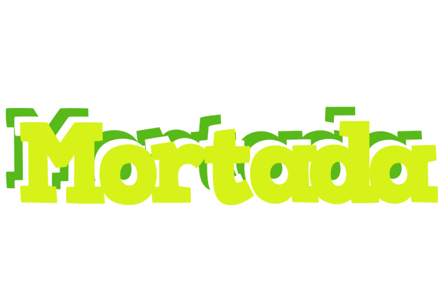 Mortada citrus logo
