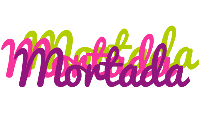 Mortada flowers logo