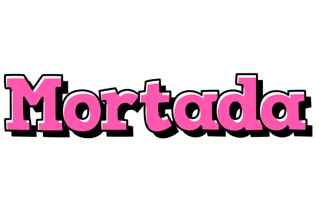 Mortada girlish logo