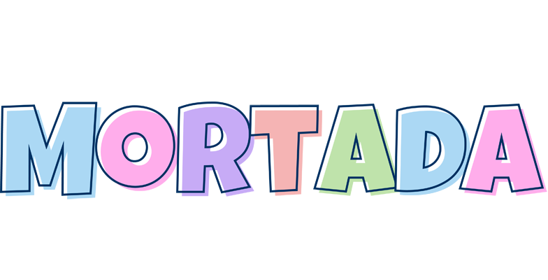 Mortada pastel logo