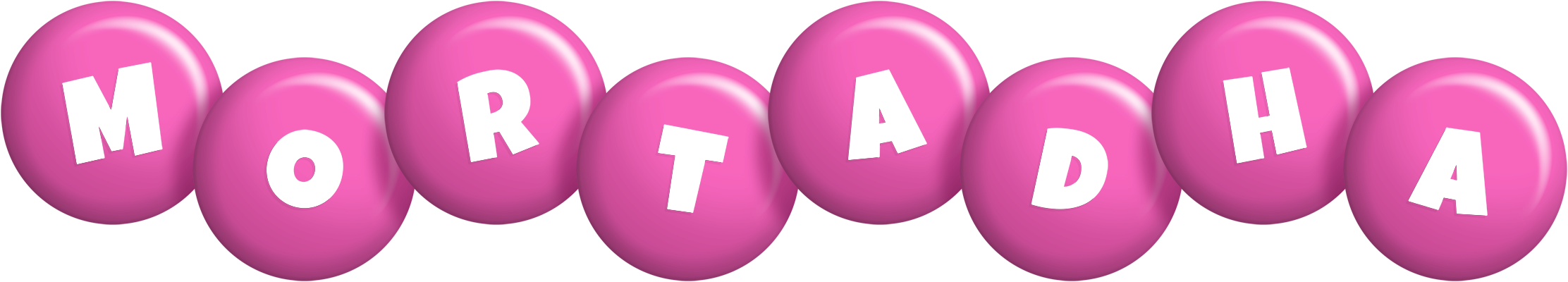 Mortadha candy-pink logo
