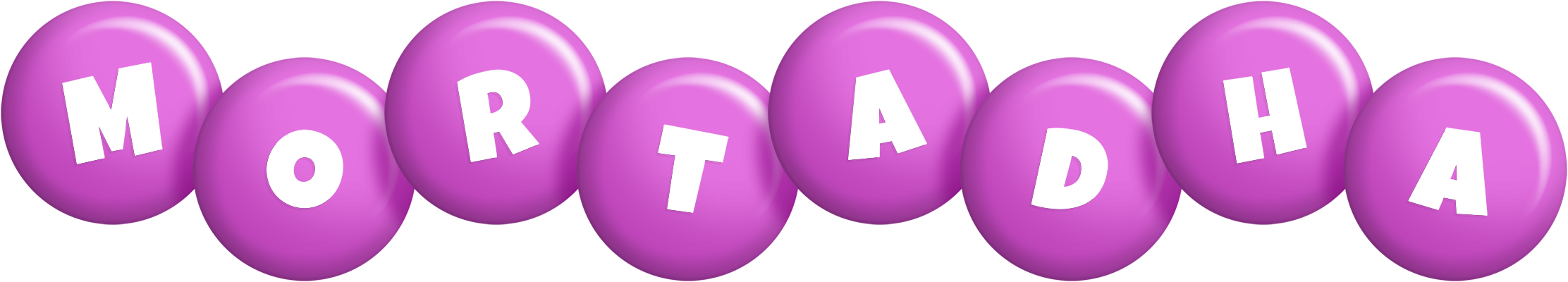 Mortadha candy-purple logo