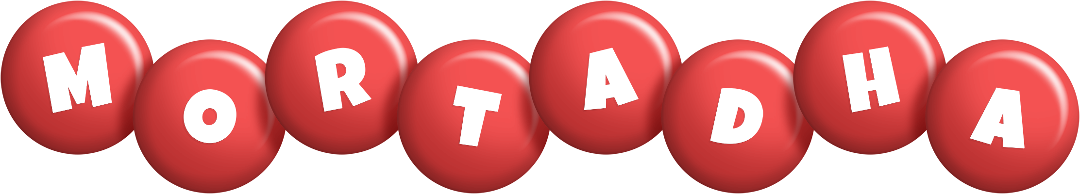 Mortadha candy-red logo