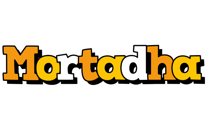 Mortadha cartoon logo