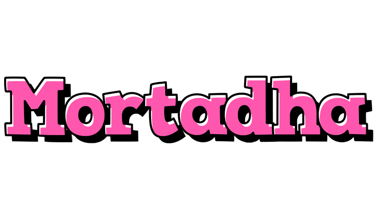 Mortadha girlish logo
