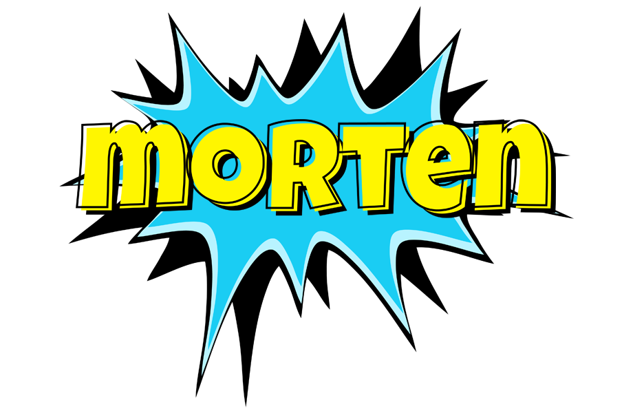 Morten amazing logo