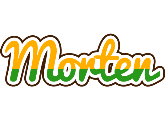 Morten banana logo
