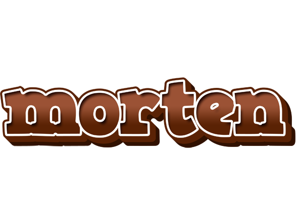 Morten brownie logo
