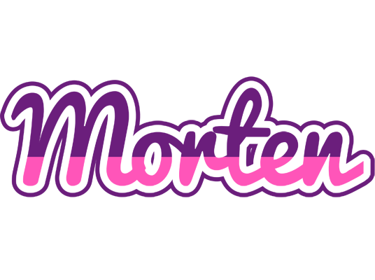 Morten cheerful logo