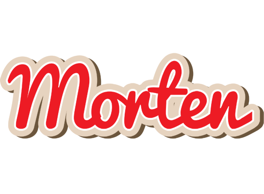 Morten chocolate logo