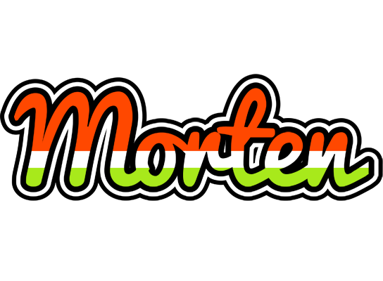 Morten exotic logo