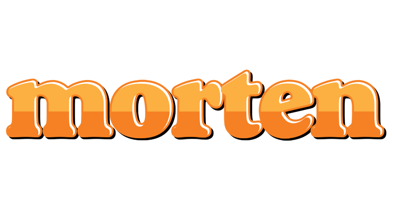 Morten orange logo