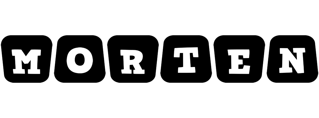 Morten racing logo