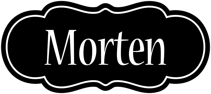 Morten welcome logo