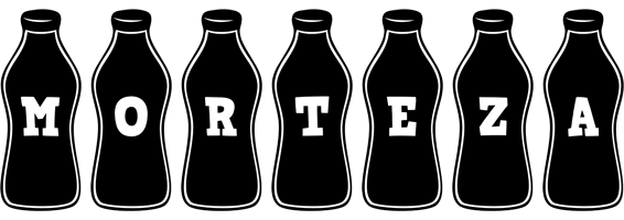 Morteza bottle logo