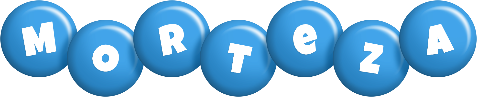 Morteza candy-blue logo