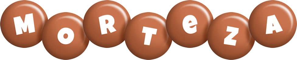 Morteza candy-brown logo