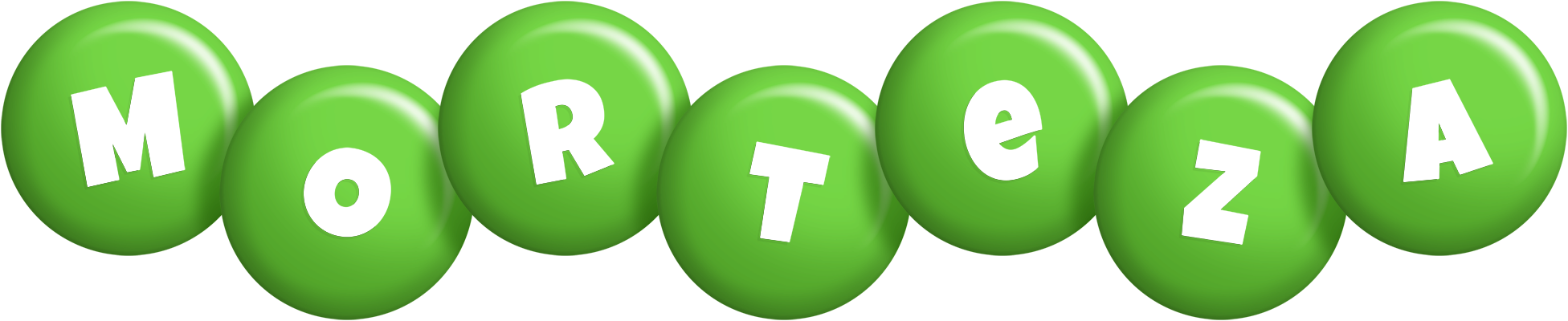 Morteza candy-green logo