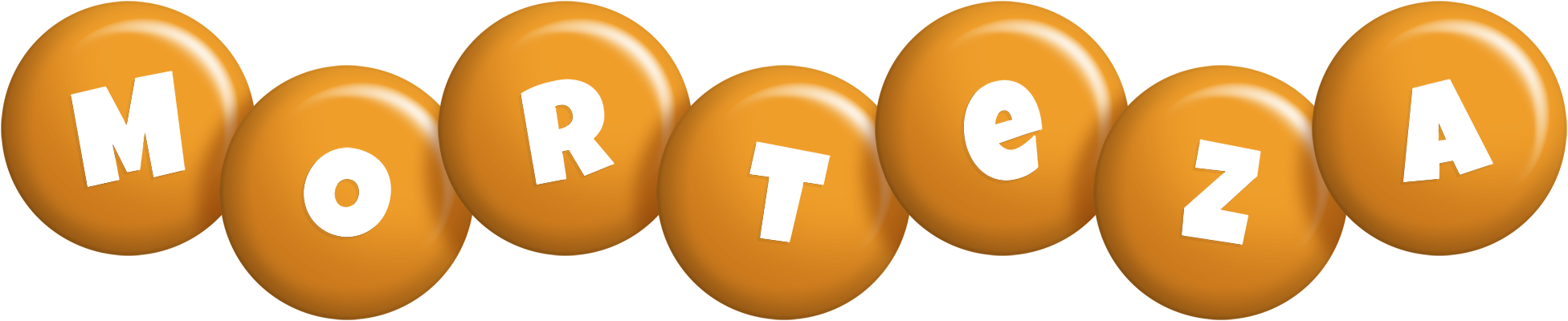 Morteza candy-orange logo