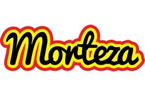 Morteza flaming logo