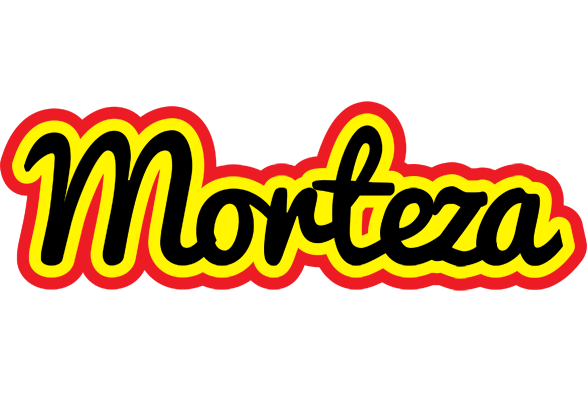 Morteza flaming logo