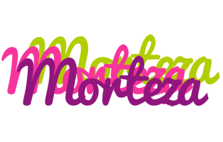 Morteza flowers logo