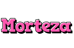 Morteza girlish logo