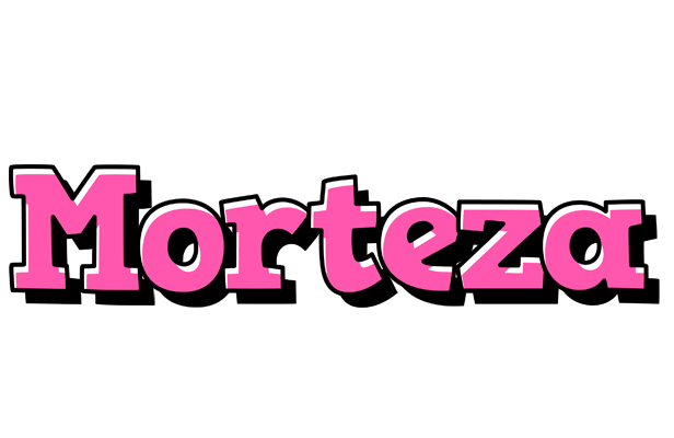 Morteza girlish logo