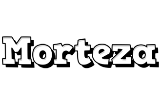 Morteza snowing logo