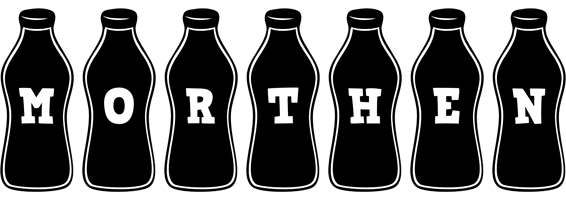 Morthen bottle logo