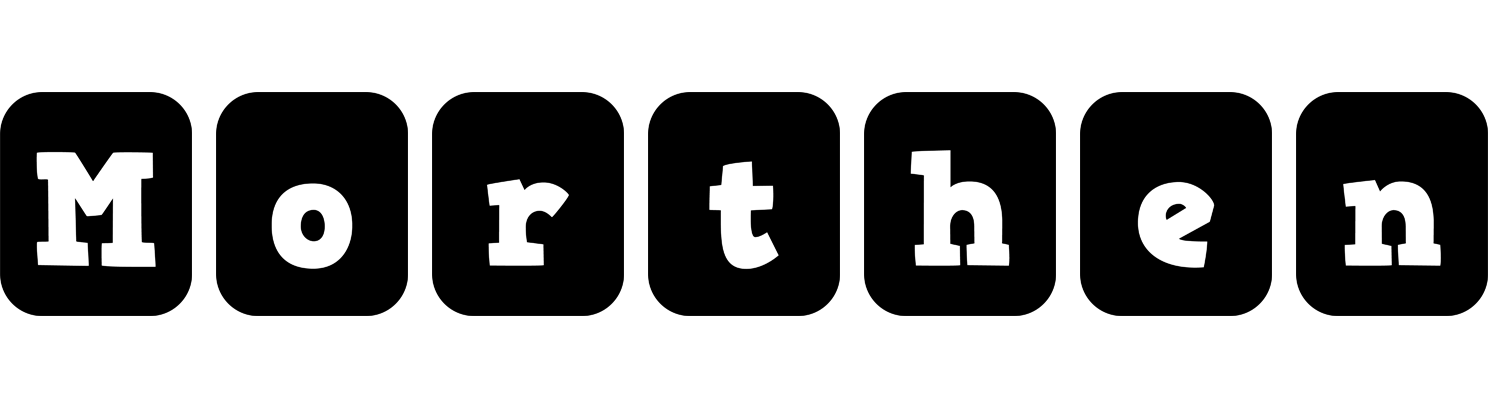 Morthen box logo
