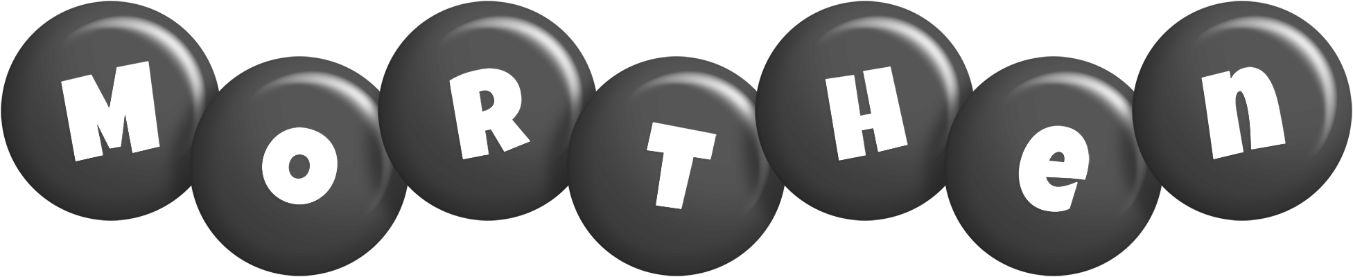 Morthen candy-black logo