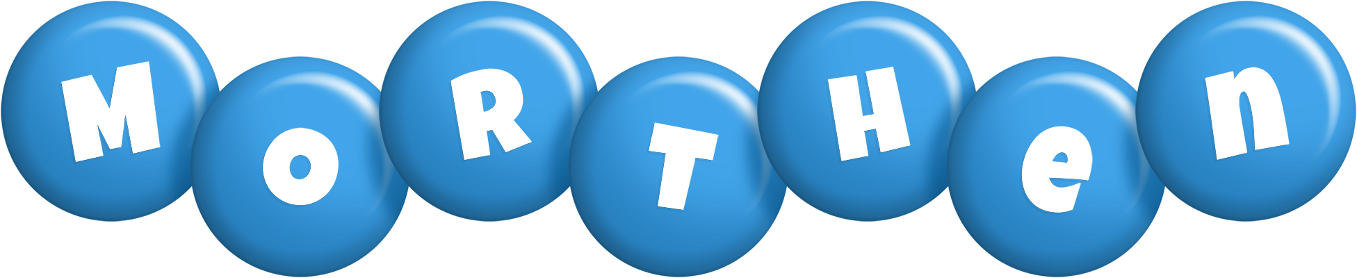 Morthen candy-blue logo