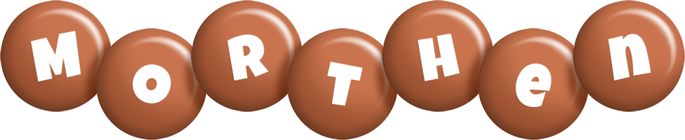 Morthen candy-brown logo