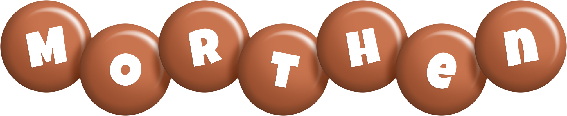 Morthen candy-brown logo