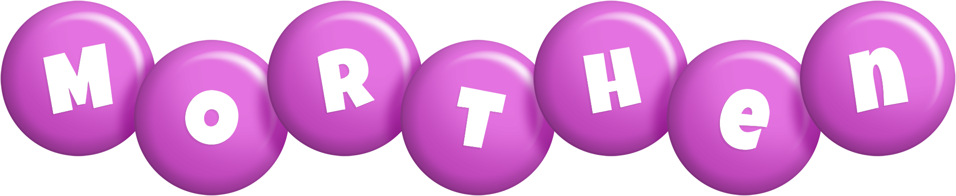 Morthen candy-purple logo