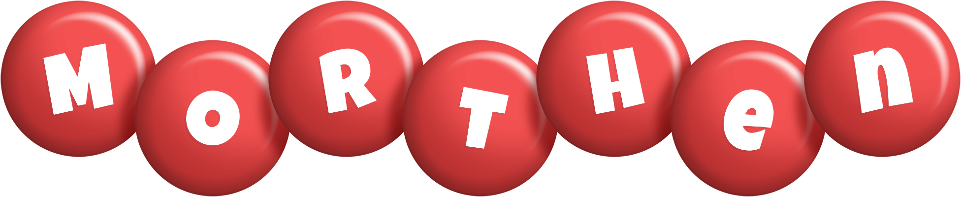 Morthen candy-red logo