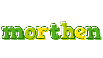 Morthen juice logo