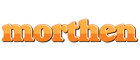 Morthen orange logo