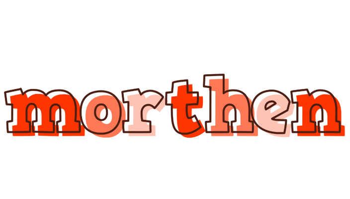 Morthen paint logo