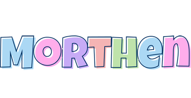 Morthen pastel logo